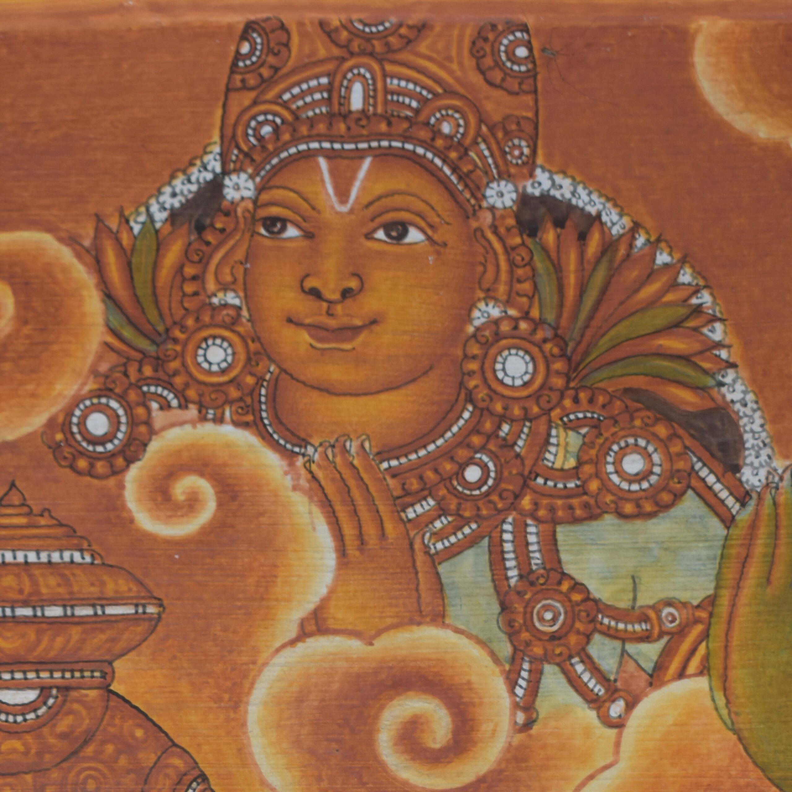 All Murals deva anjaly mudra
