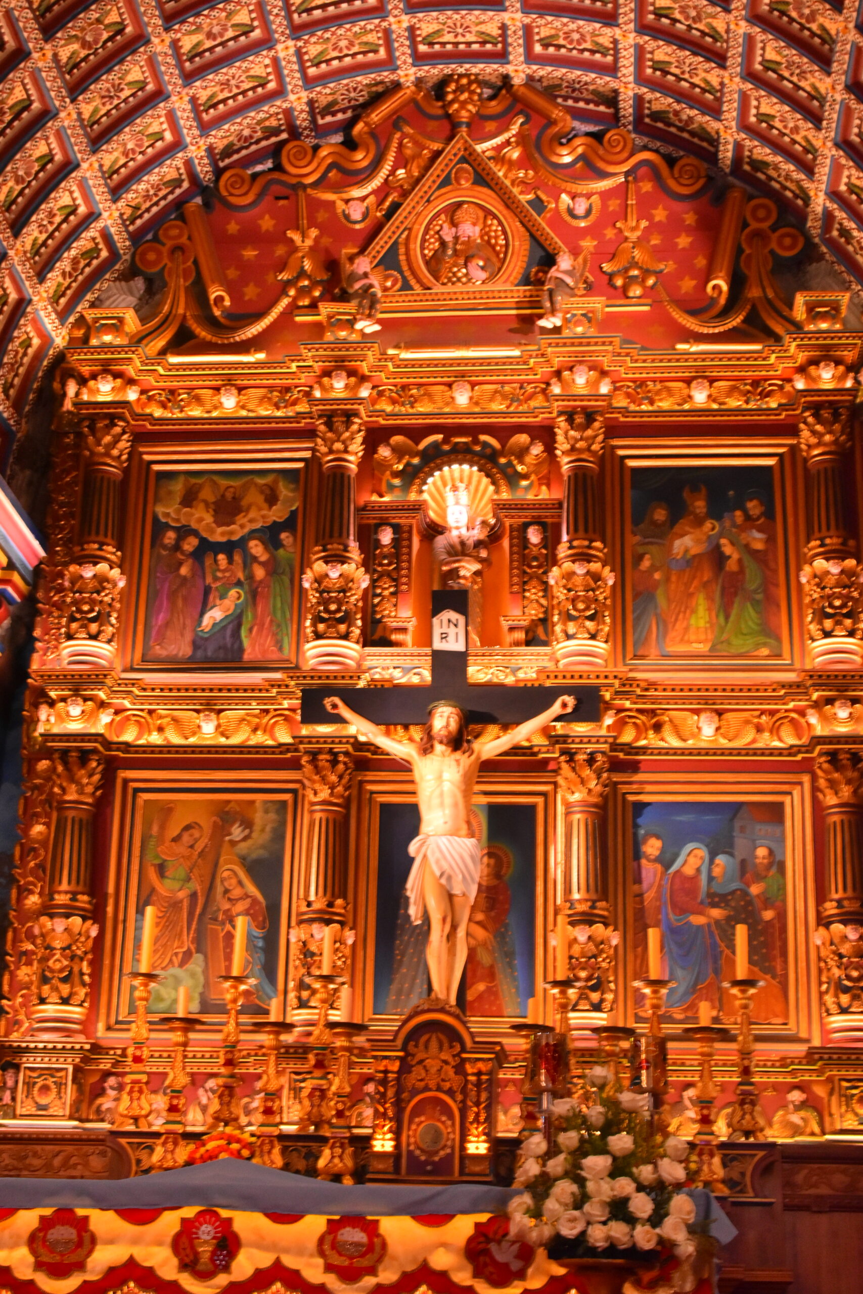 Kanjoor Church — mural detail