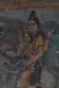 Alangad, ASG_P023 — Shiva, Vishnu, Parvathy, Lakshmi: detail view