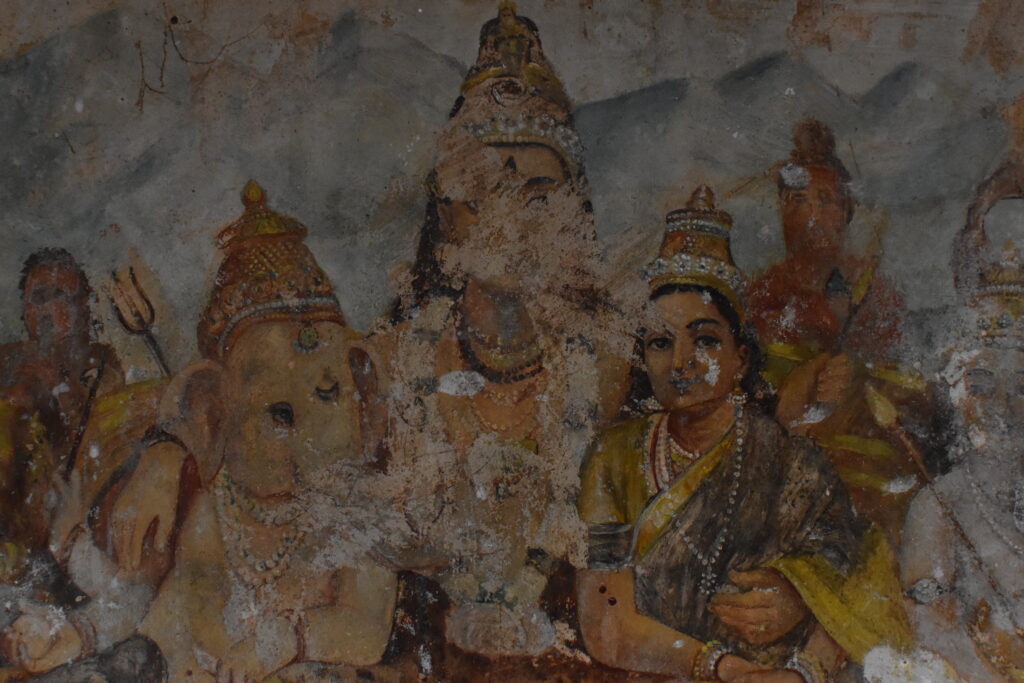 Alangad, ASG_P028 — Shiva, Parvathi: detail view