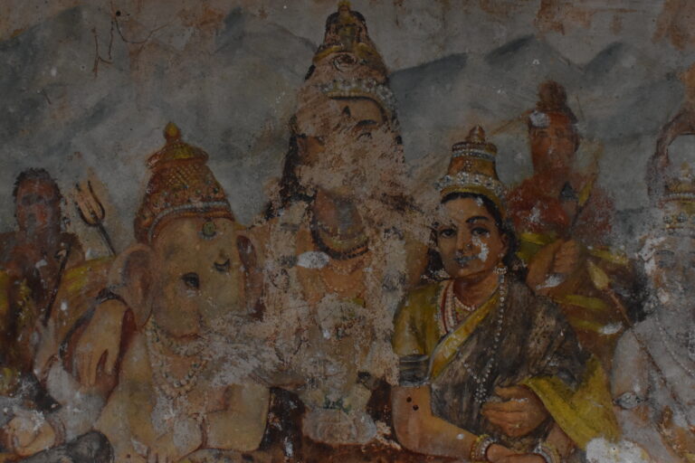 Alangad, ASG_P028 — Shiva, Parvathi: detail view