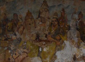 Alangad, ASG_P028 — Shiva, Parvathi: full panel view