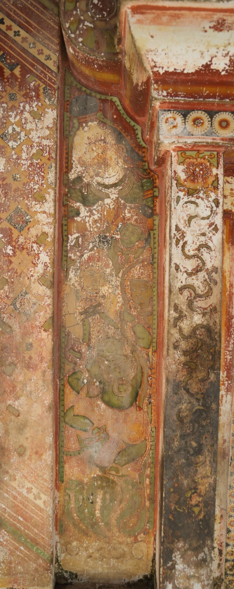 Kadavil Thrikkovil, KTK_P025 — Krishna: full panel view