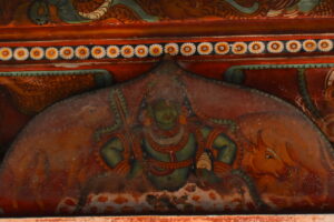Kadavil Thrikkovil, KTK_P032 — Krishna: detail view