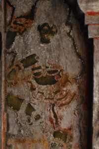 Kadavil Thrikkovil, KTK_P041 — Dwarapalakan: detail view