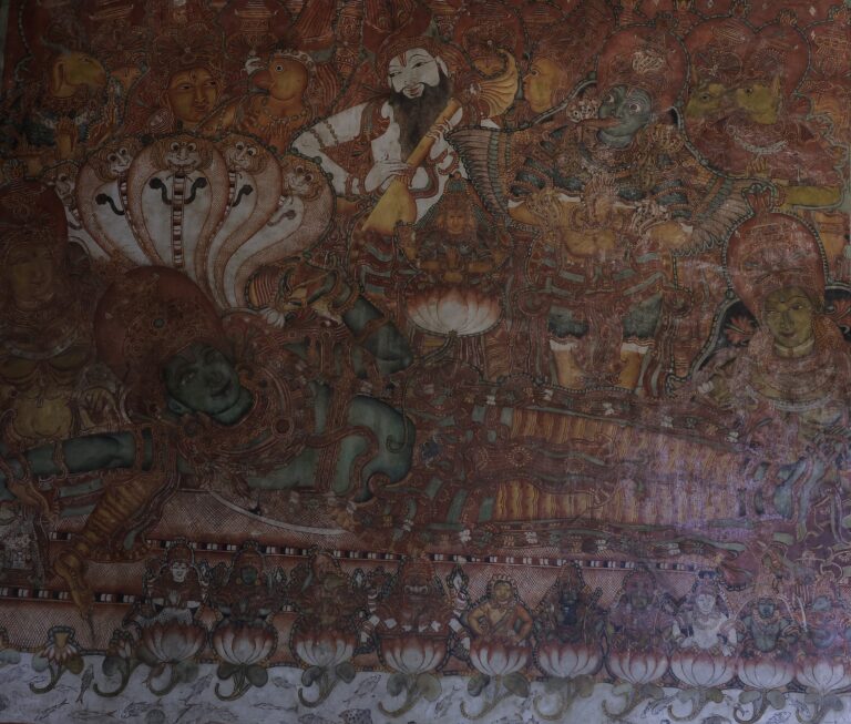 Mattancherry, MCP_P016 — Vishnu: full panel view